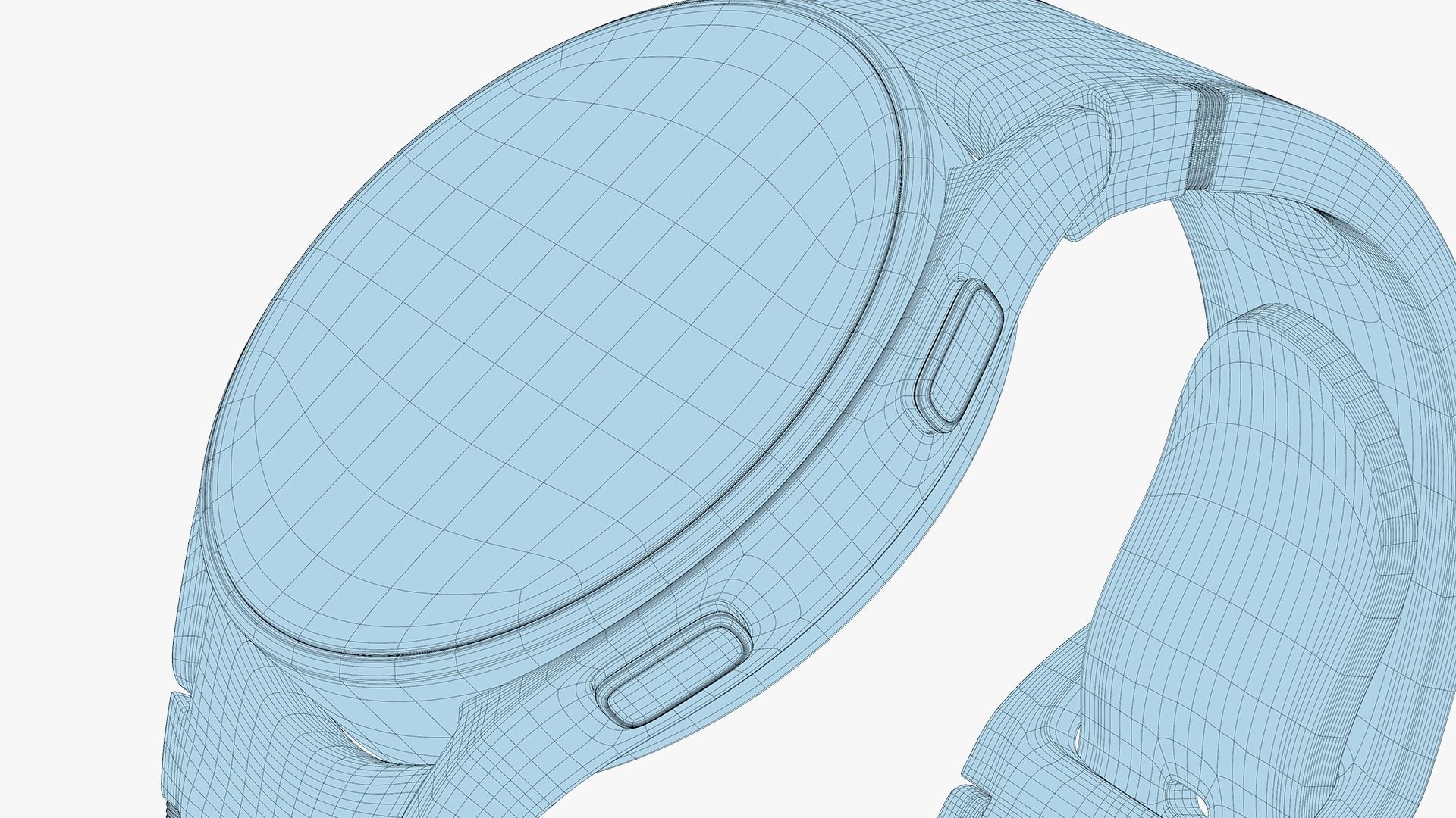 Samsung Galaxy Watch FE Black 3D model_16