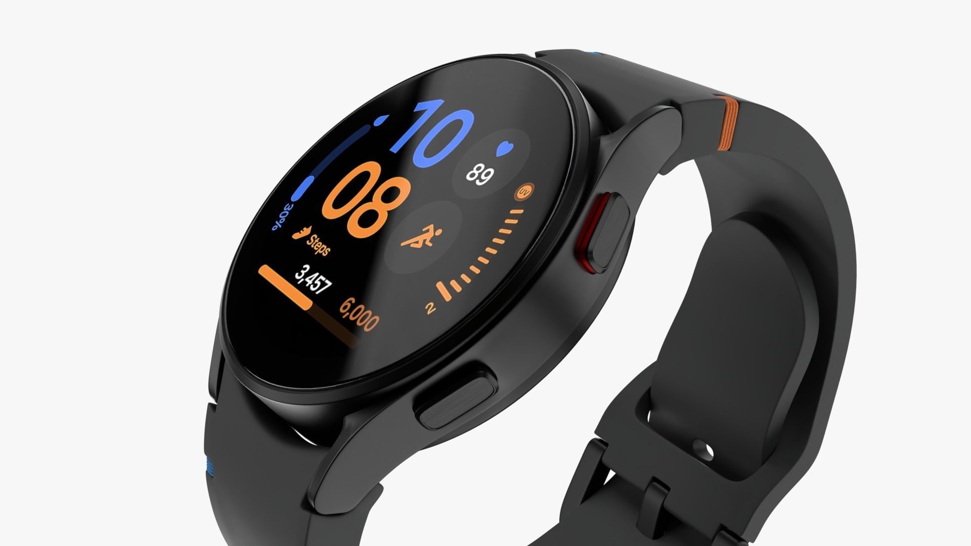 Samsung Galaxy Watch FE Black 3D model_6