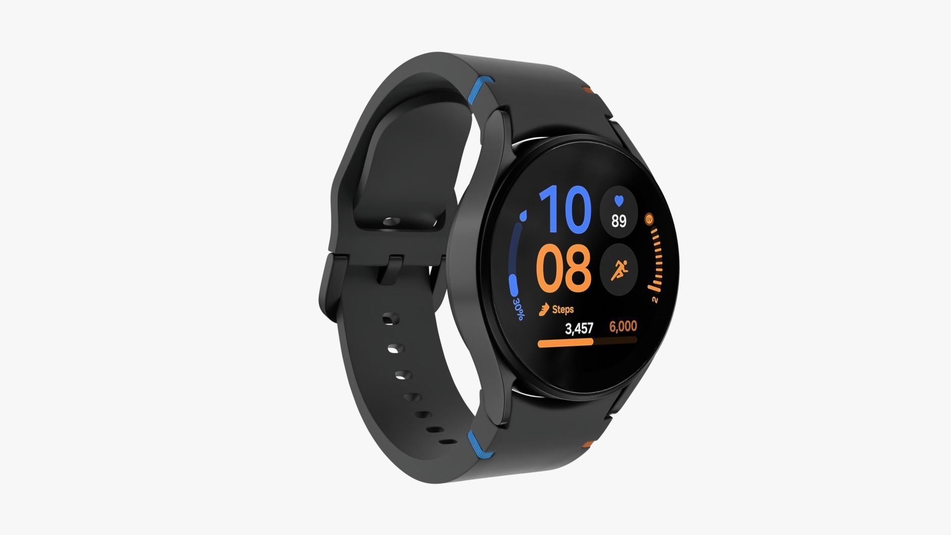 Samsung Galaxy Watch FE Black 3D model_3