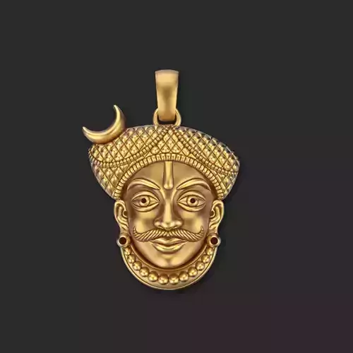 Khanderav Maharaj Pendent