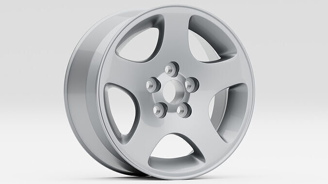 Audi S6 58707S Rim 3D model