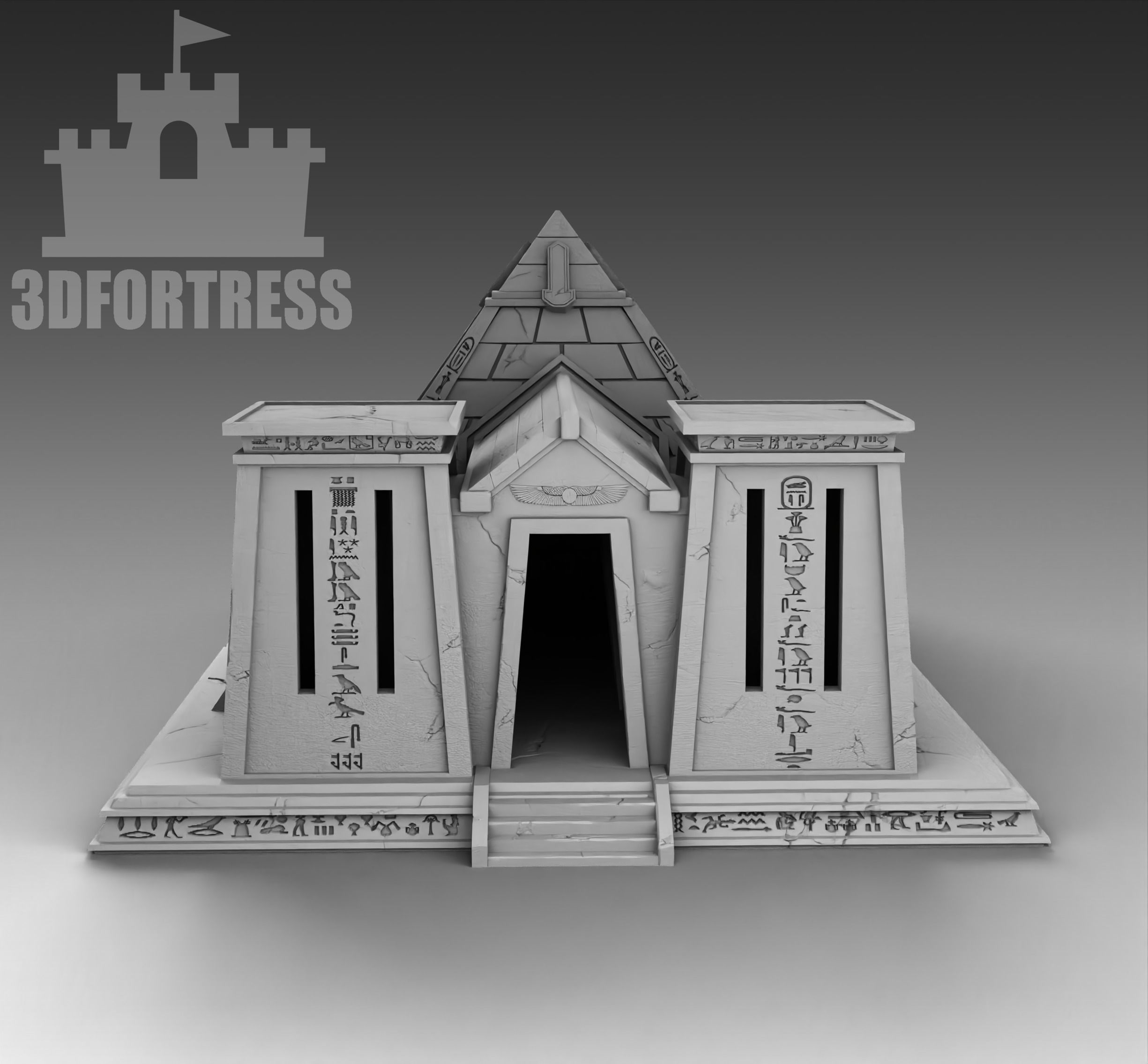 Pyramid 2 3D print model_1