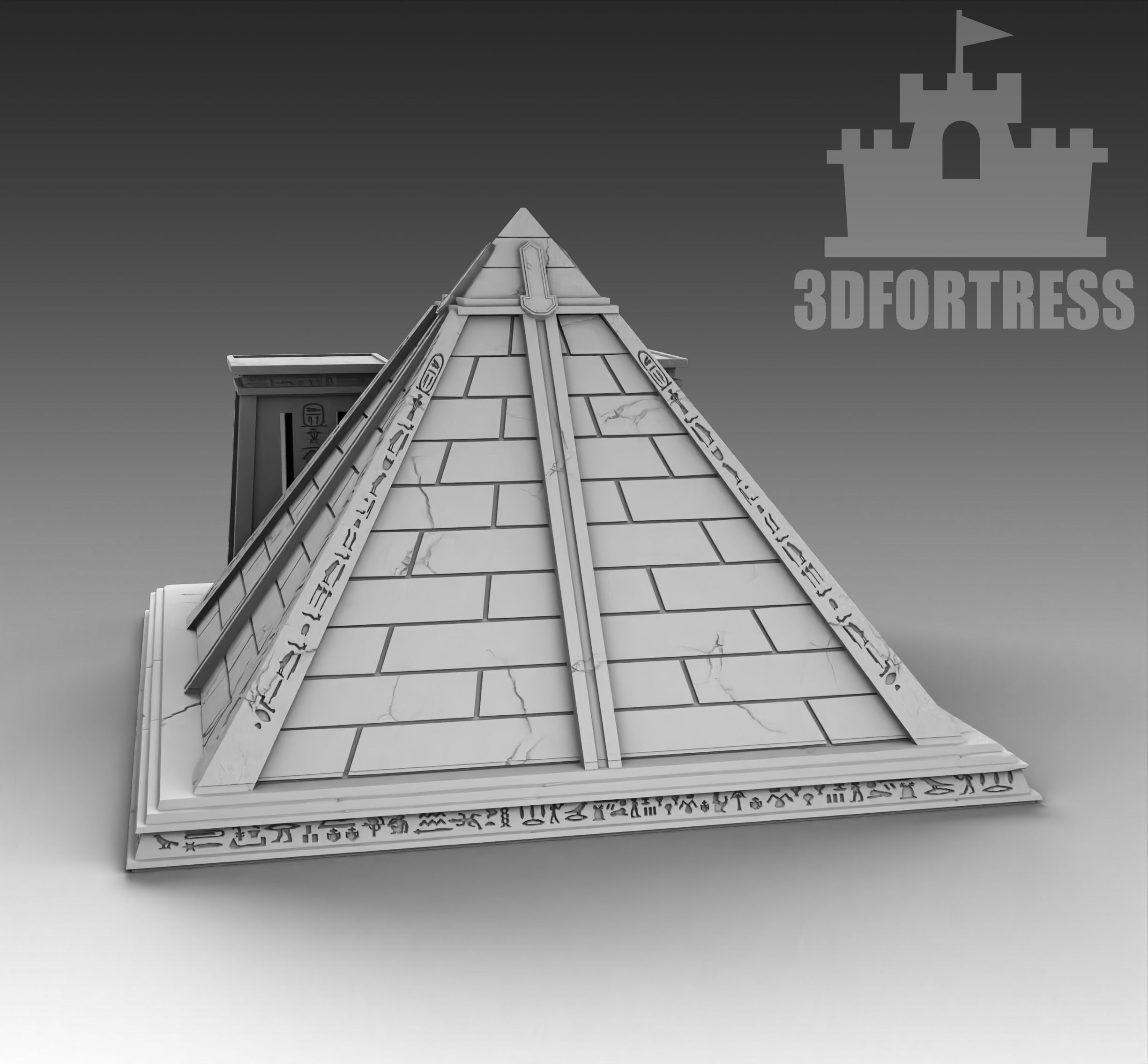 Pyramid 2 3D print model_2