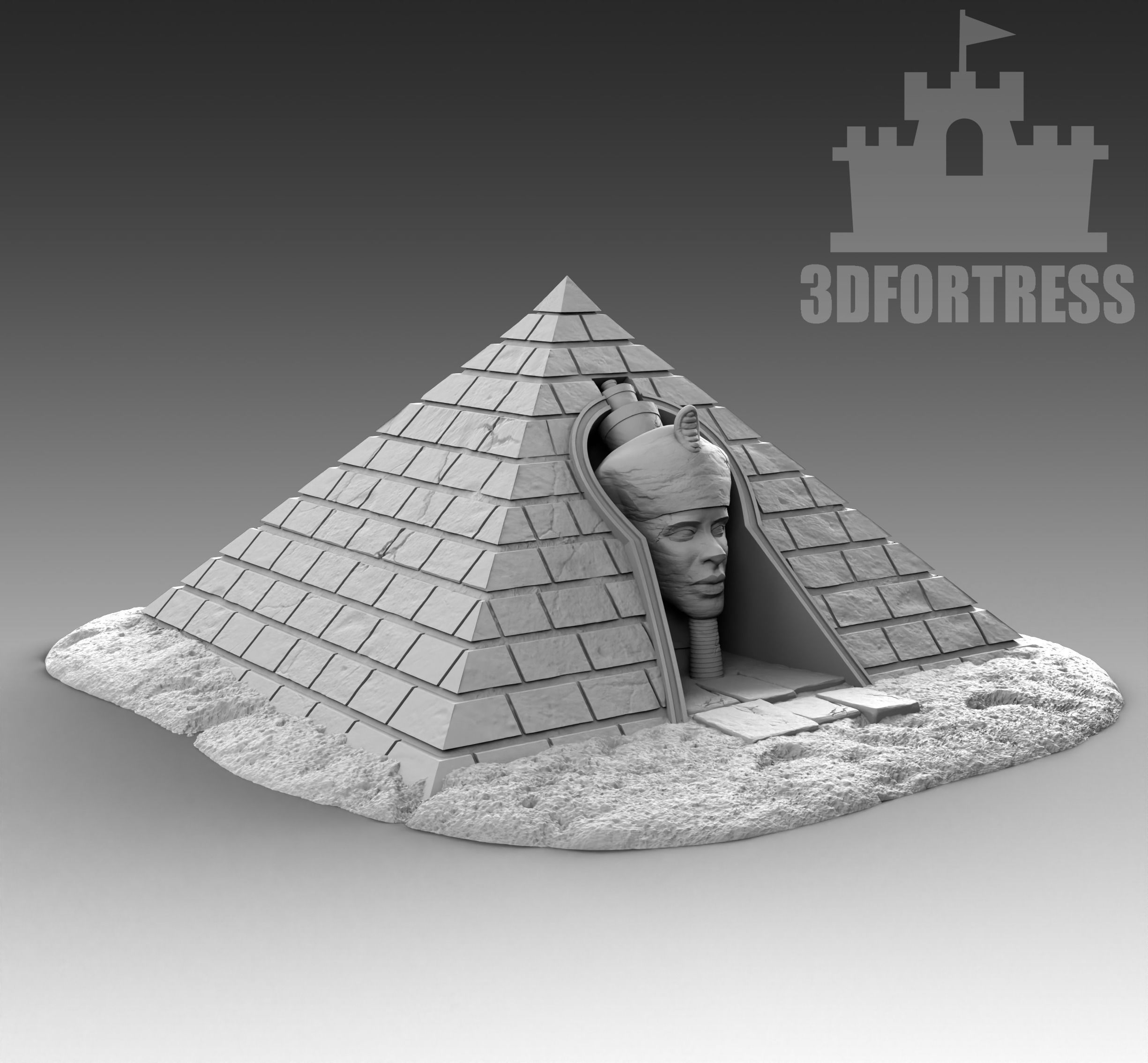 Pyramid 1 3D print model_1