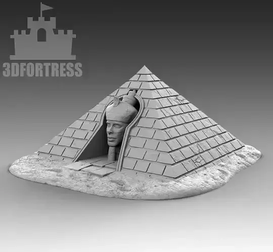 Pyramid 1 3D print model
