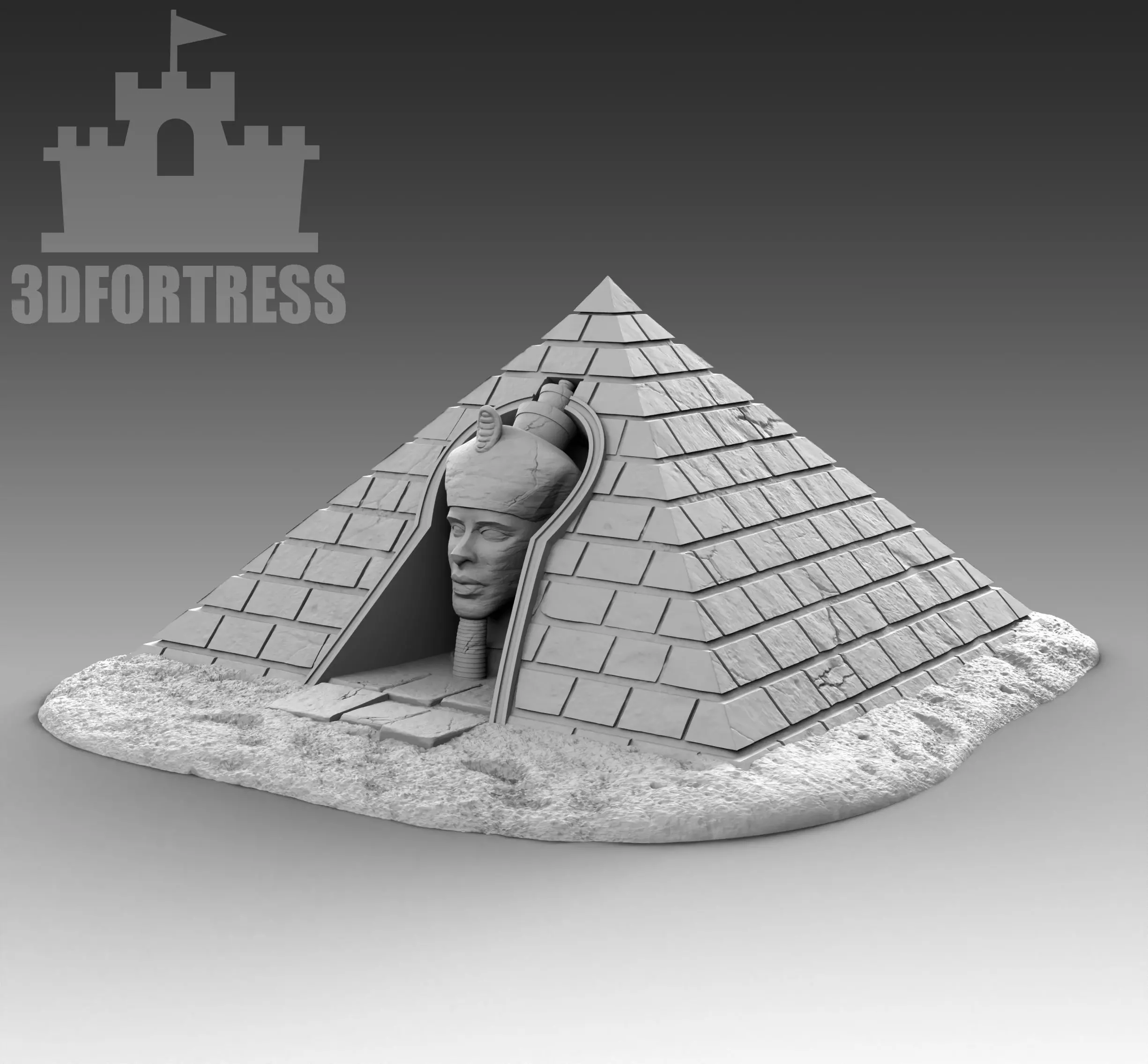 Pyramid 1 3D print model_0