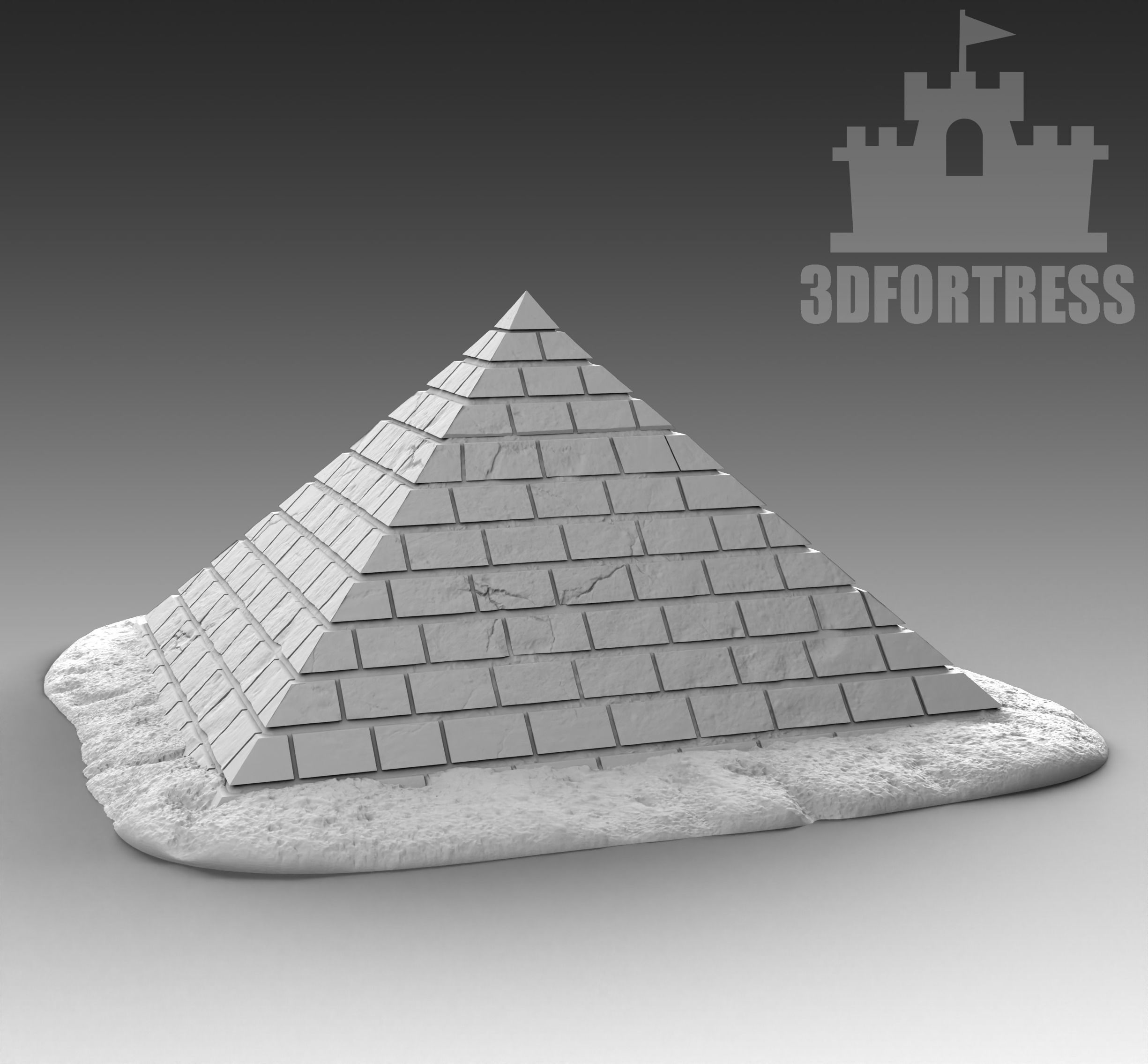 Pyramid 1 3D print model_2