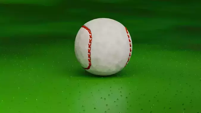 Baseball 3d Model