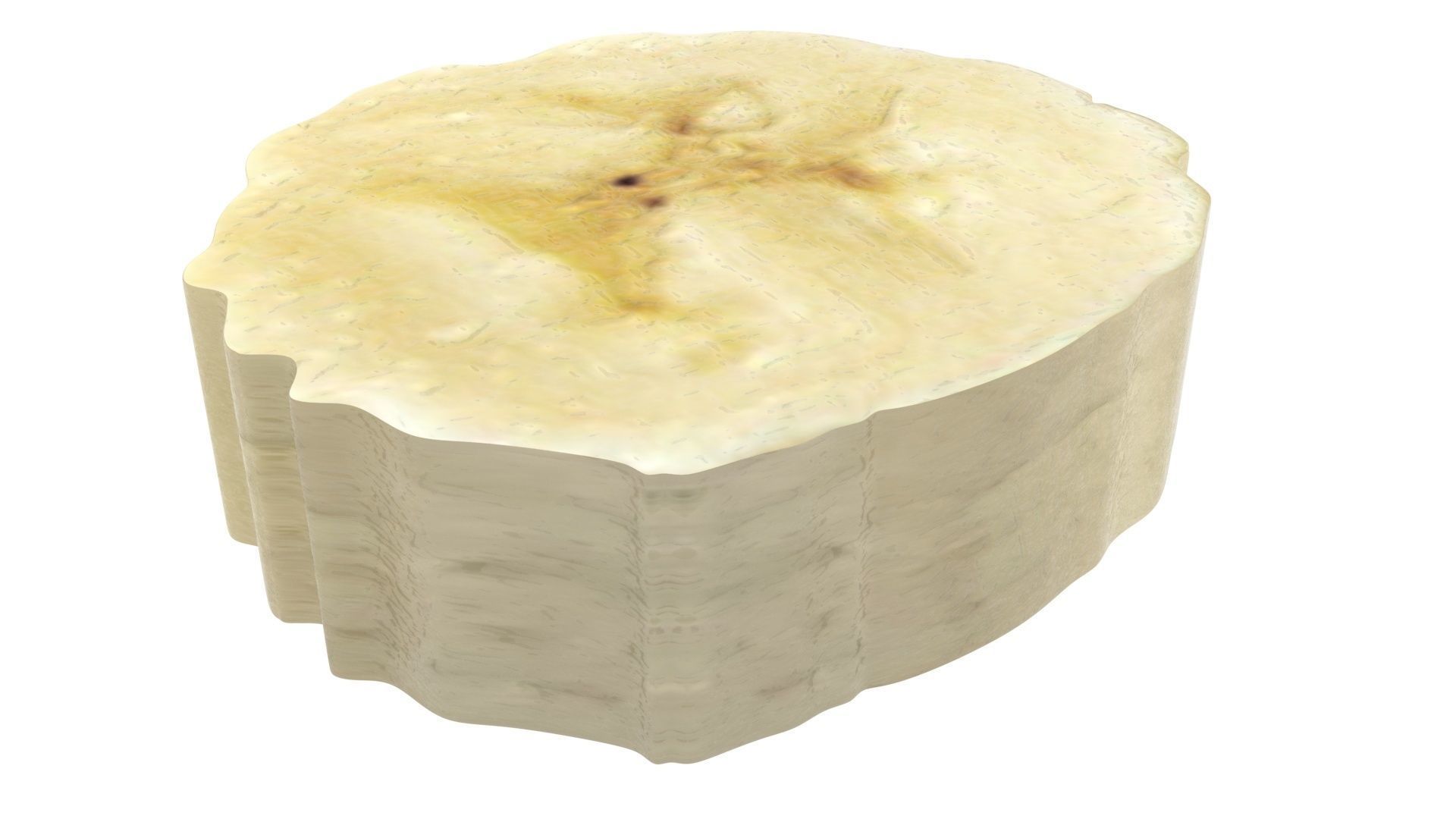 Sliced Banana 3D model_7