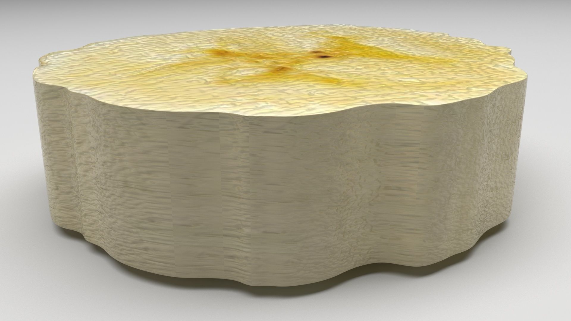 Sliced Banana 3D model_2