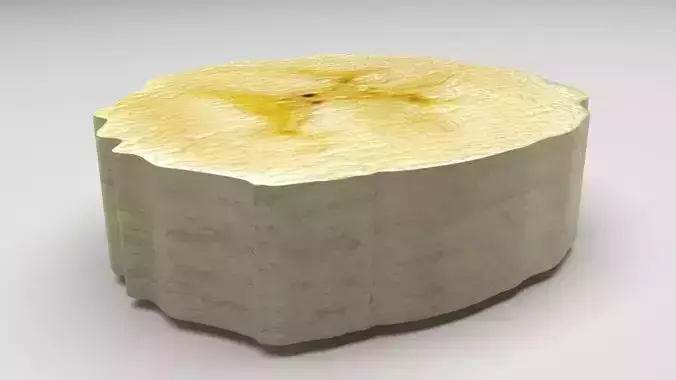 Sliced Banana 3D model