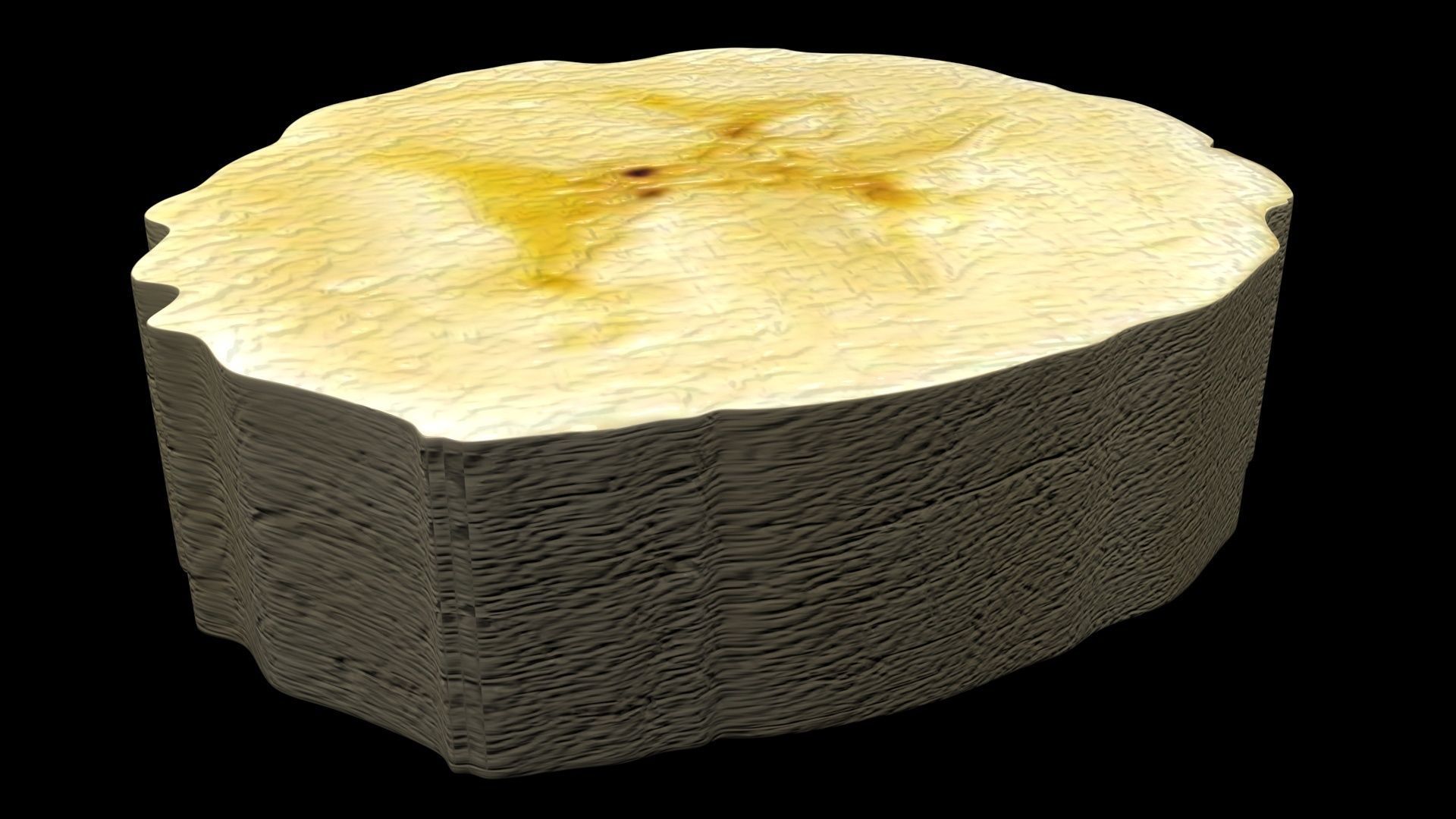 Sliced Banana 3D model_6