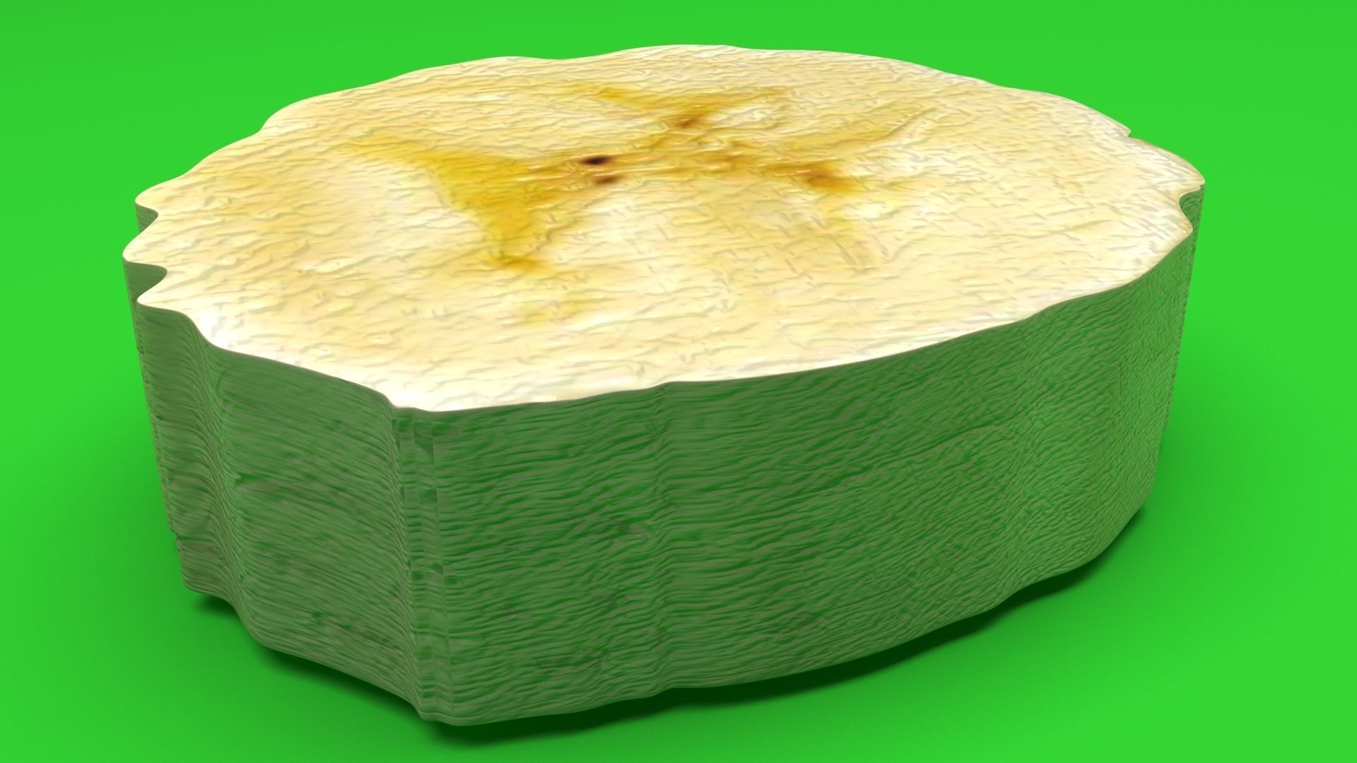 Sliced Banana 3D model_5