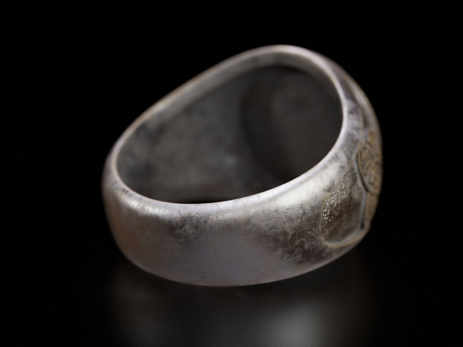 Viking Ring - Helm of the Awe 3D print model_6