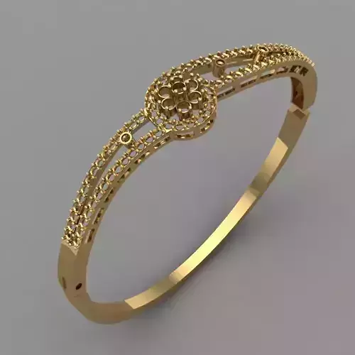 Diamond Breslet For Women 3D print model