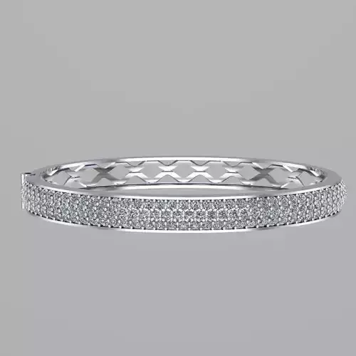 Diamond Breslet For Women 3D print model