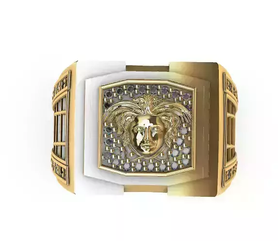 Anillo para caballero-hombre -v- 