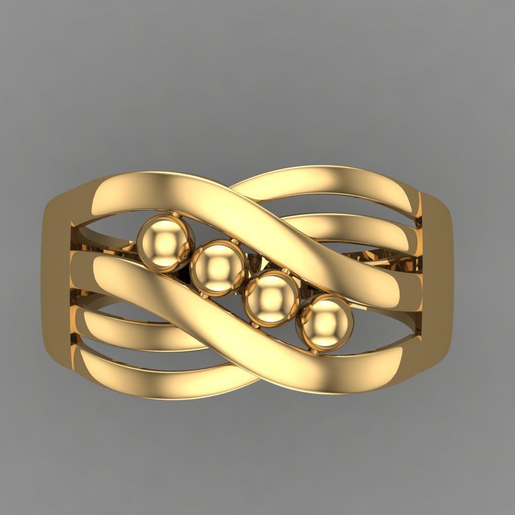Ring For Women 3D print model 3D print model_1