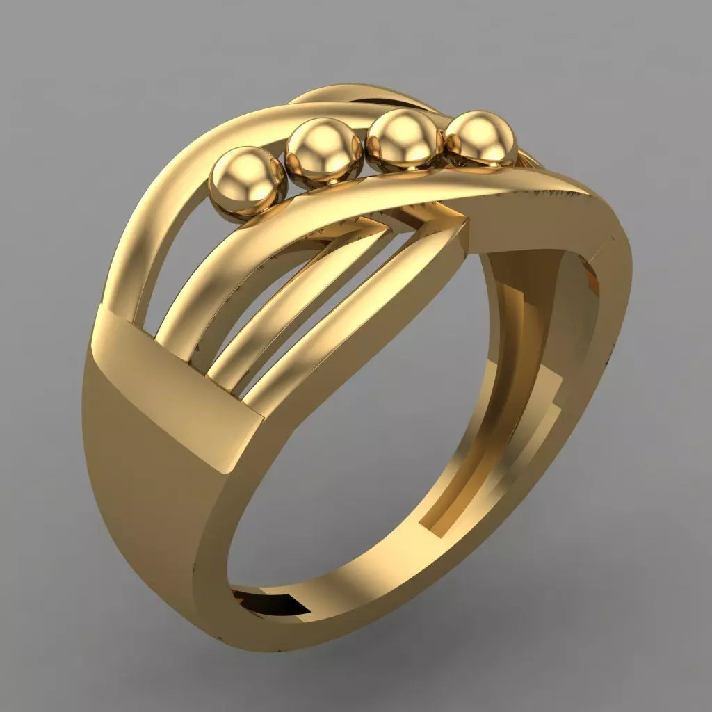 Ring For Women 3D print model 3D print model_0