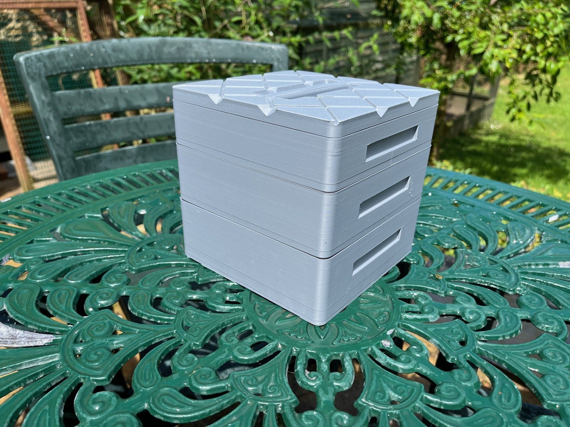 Stackable Humbrol Paint 14ml Tin Storage Boxes 3D print model_2