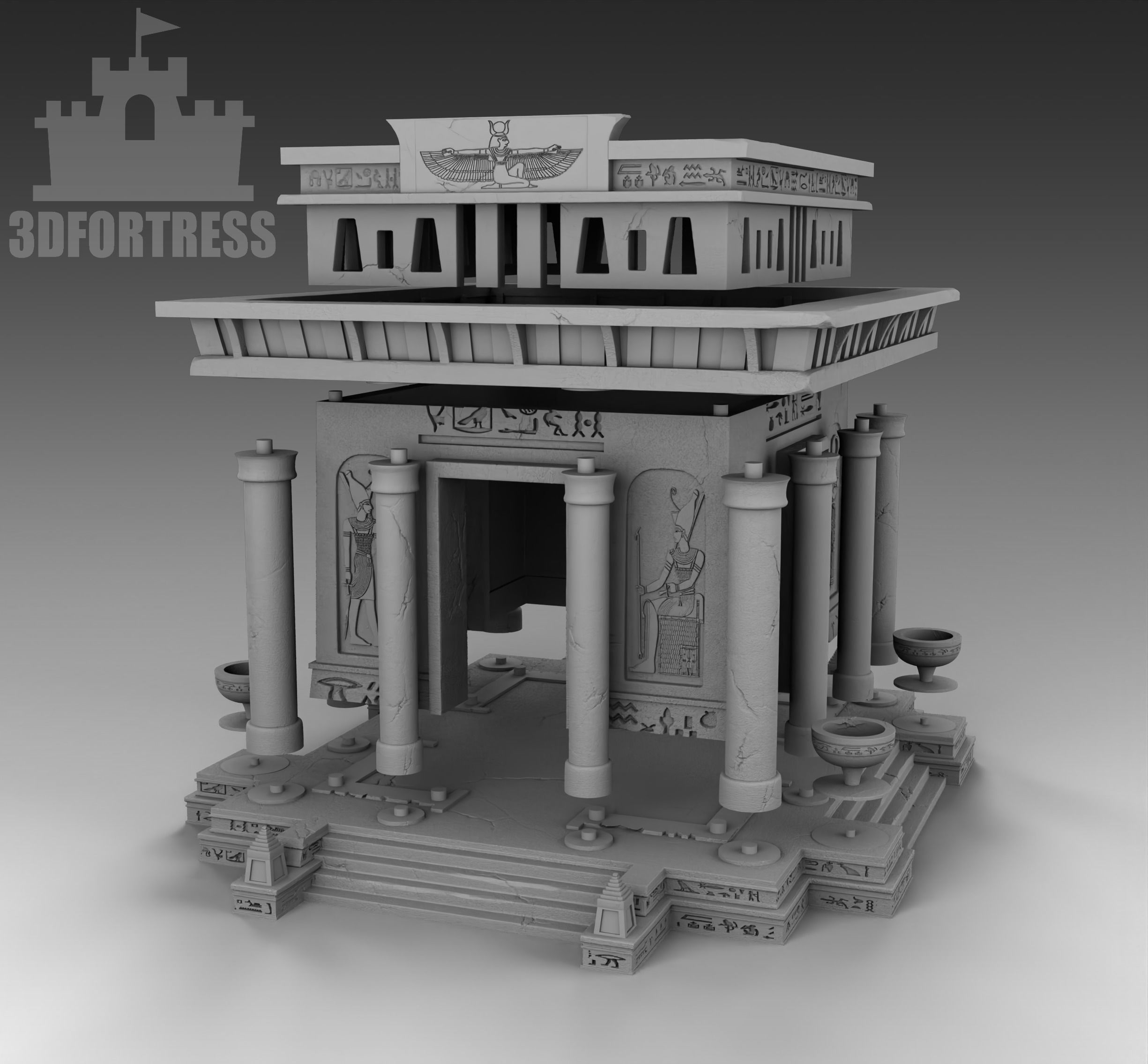 Arch 3 3D print model_3