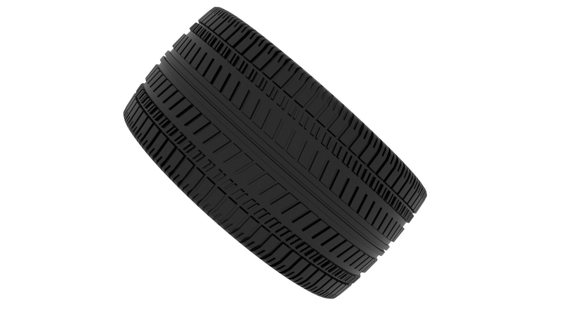 Car Wheel 3D model_11