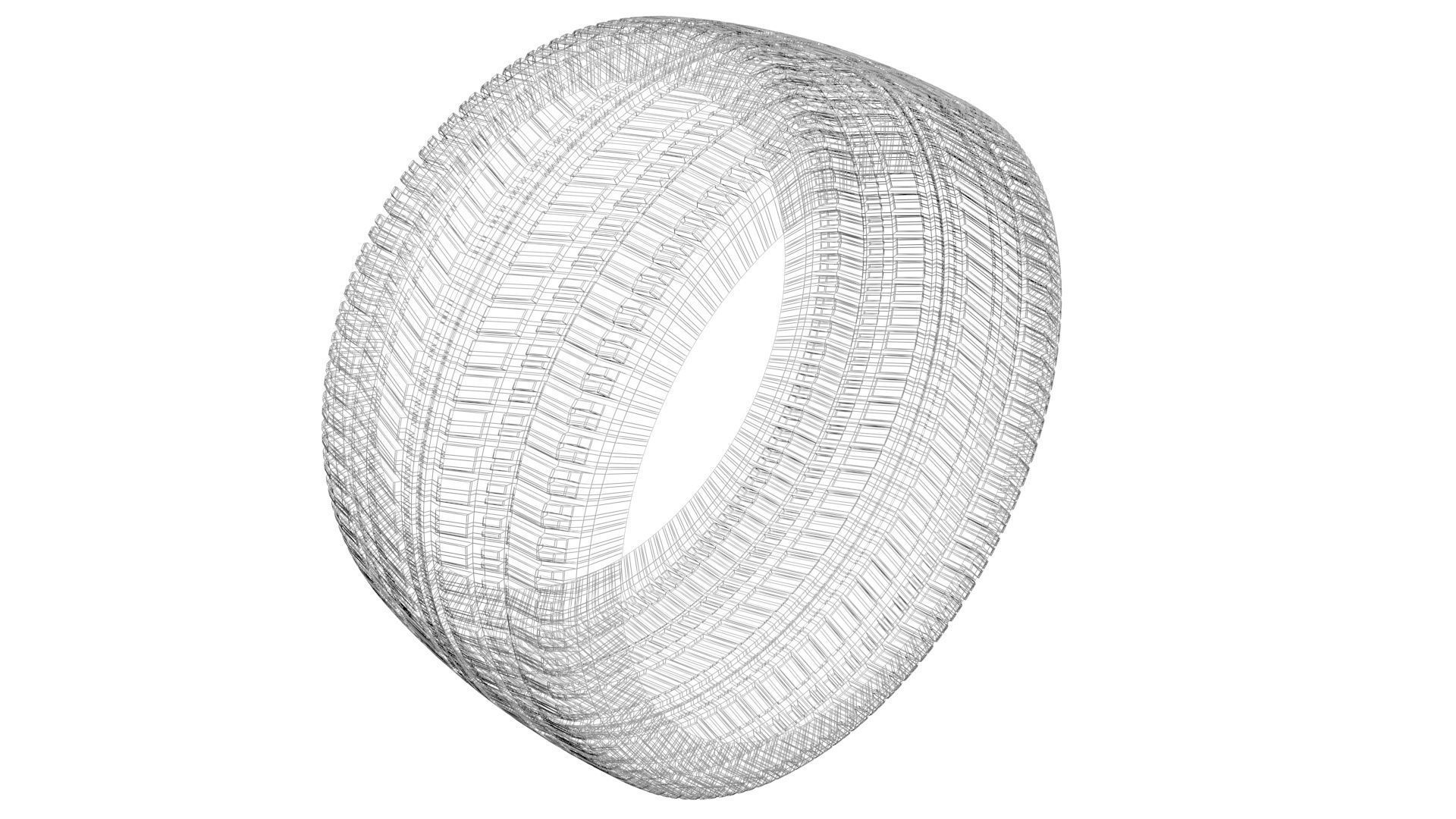 Car Wheel 3D model_18