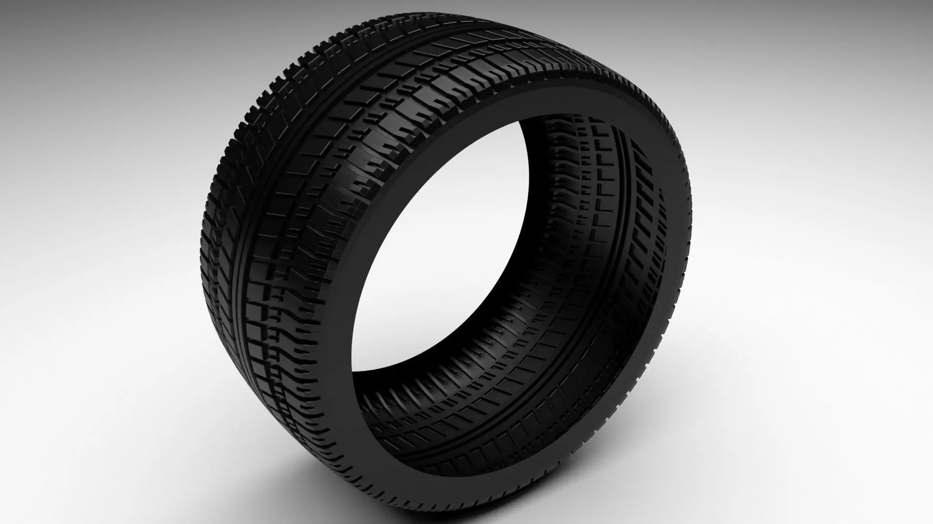 Car Wheel 3D model_0