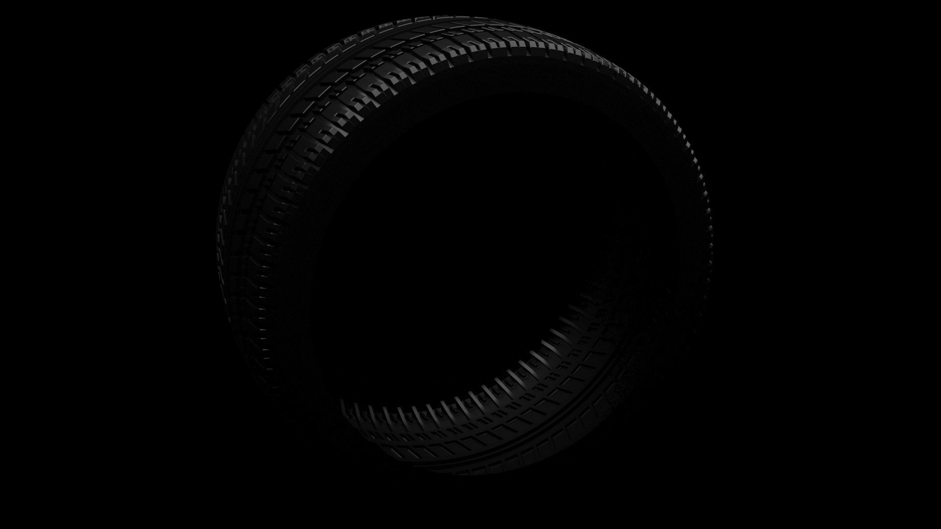 Car Wheel 3D model_6