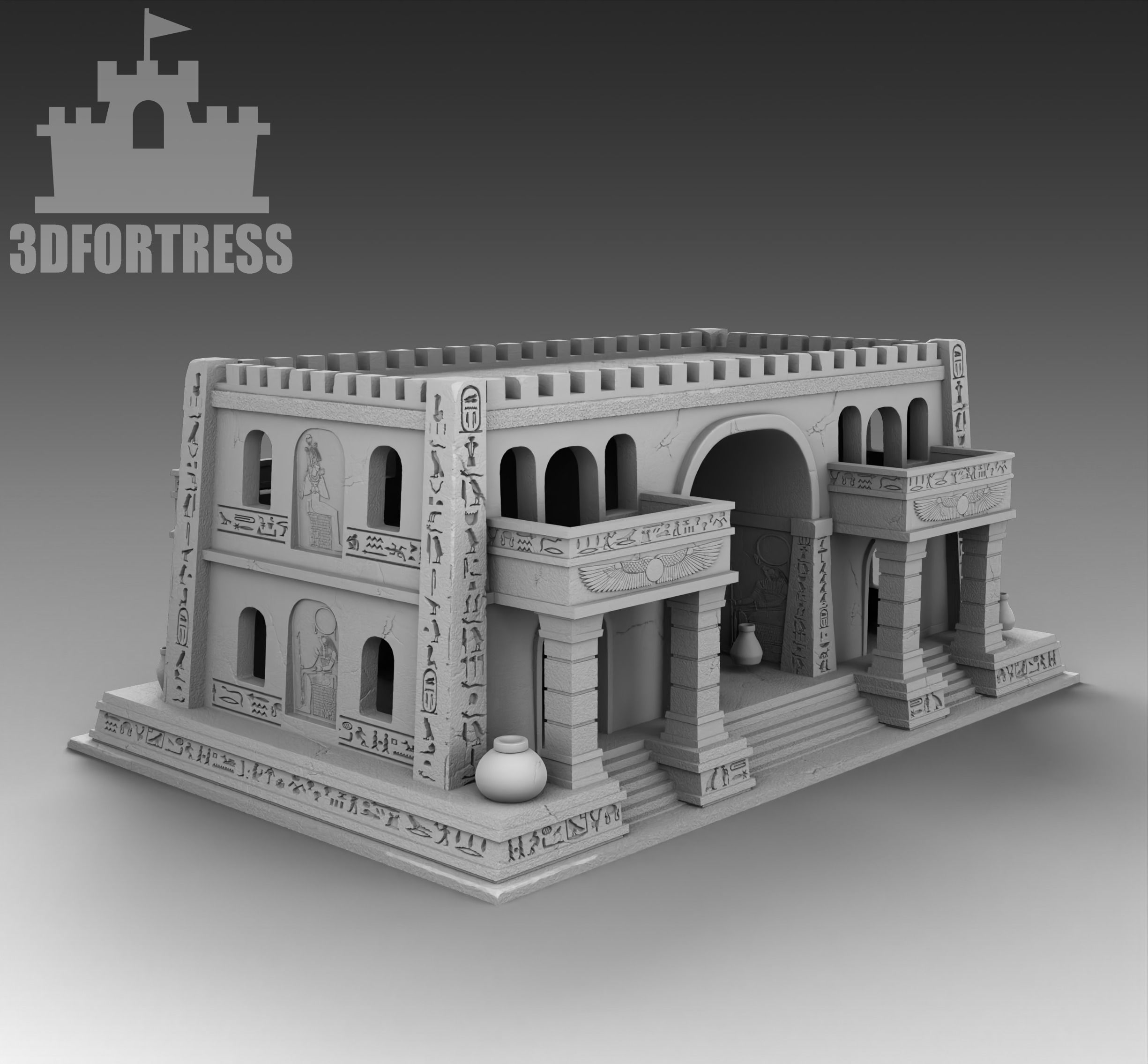 Arch 2 3D print model_1