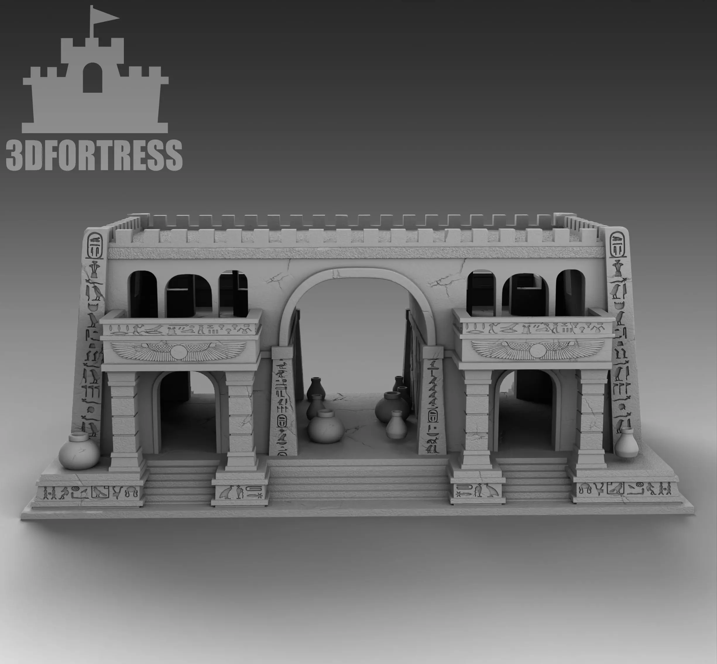 Arch 2 3D print model_0