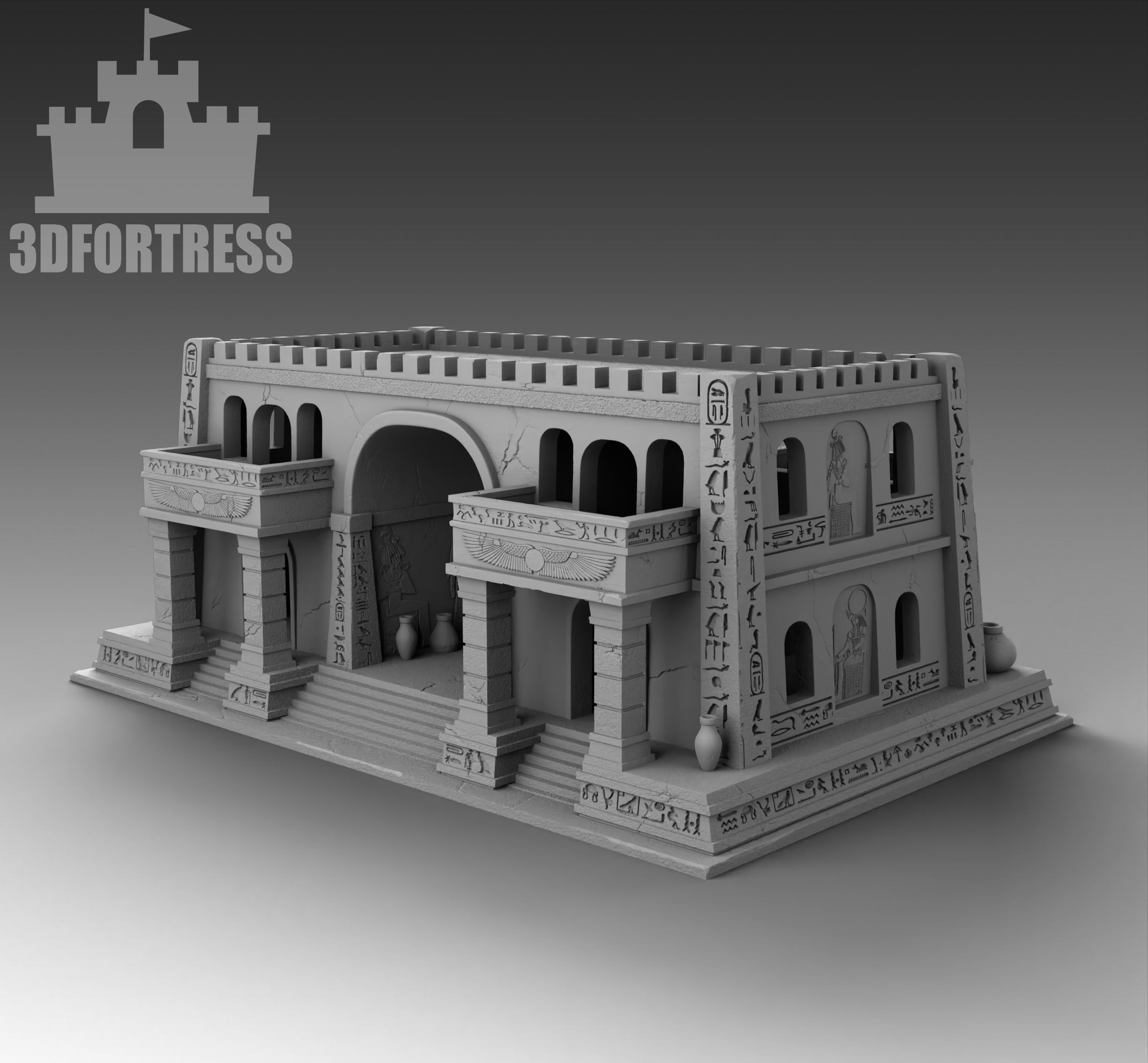 Arch 2 3D print model_2