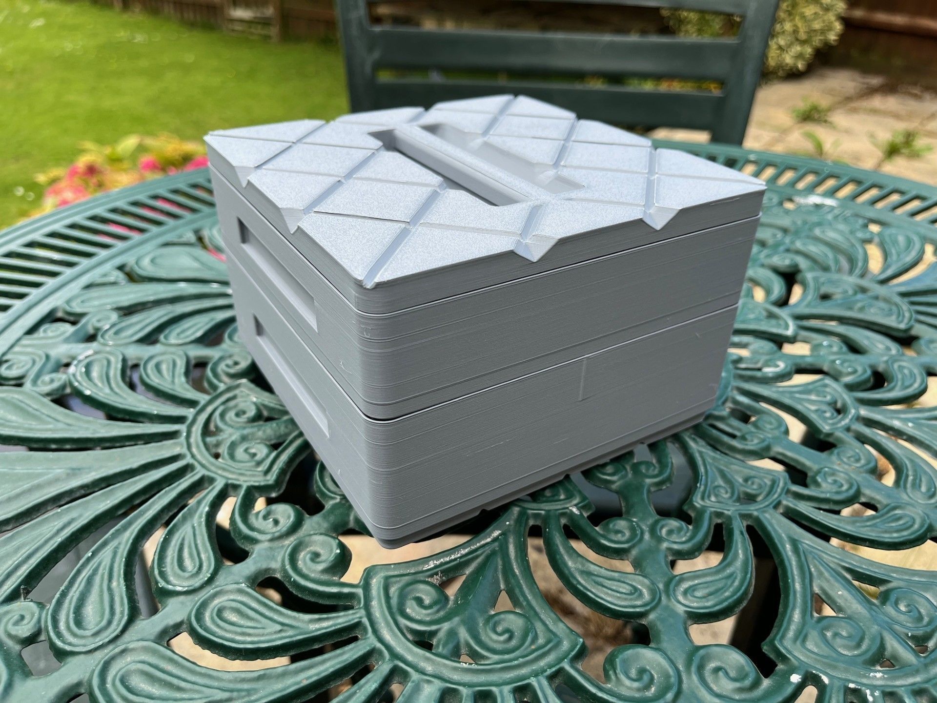 Stackable Revell Paint 14ml Tin Storage Boxes 3D print model_2