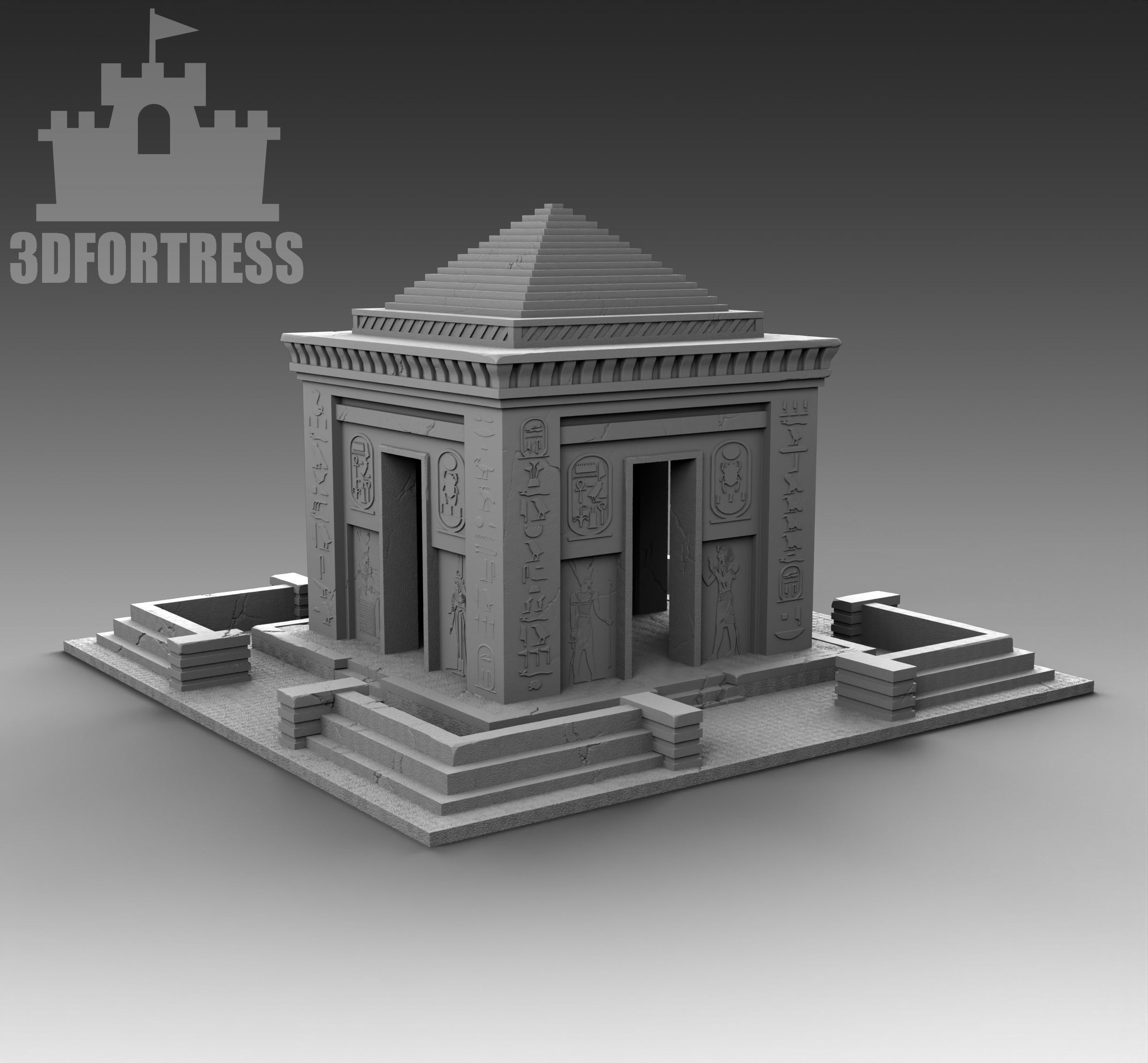 Arch 1 3D print model_2