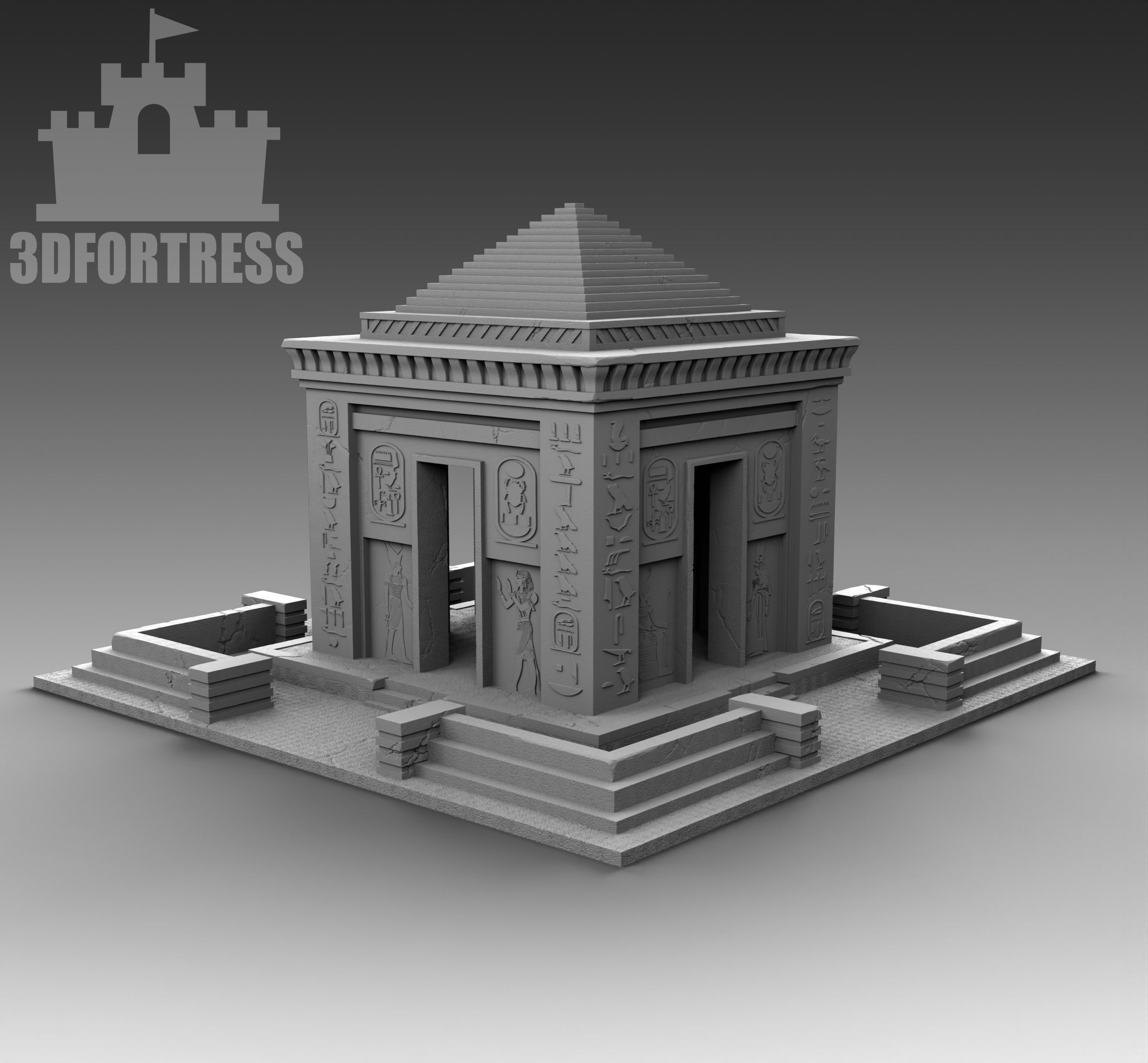 Arch 1 3D print model_1