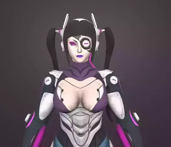 mecha juri 3D model