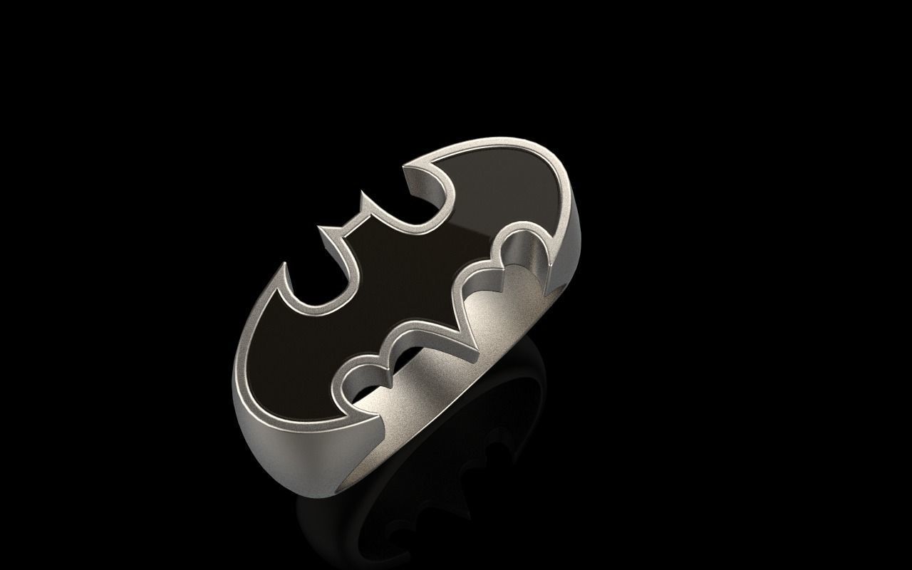 Batman ring model 873 3D print model_21