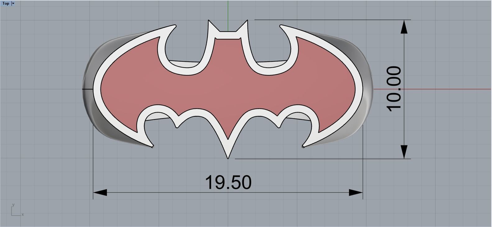 Batman ring model 873 3D print model_32