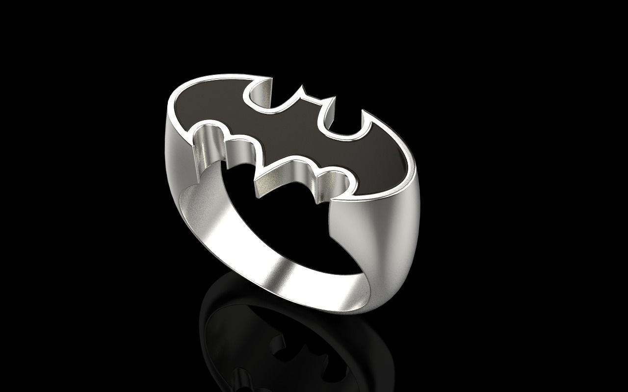 Batman ring model 873 3D print model_29