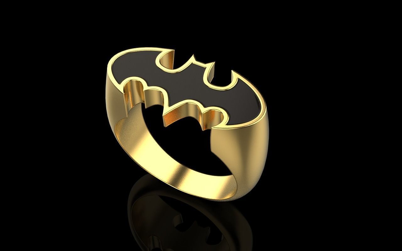 Batman ring model 873 3D print model_30