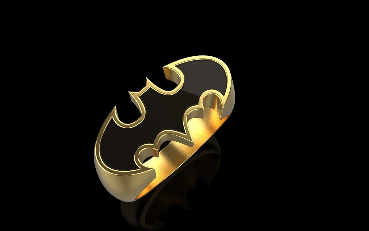 Batman ring model 873 3D print model_1