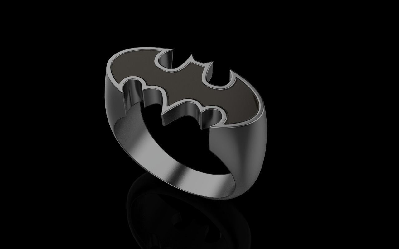 Batman ring model 873 3D print model_36