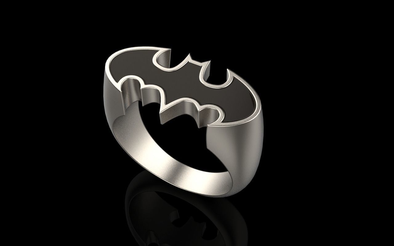 Batman ring model 873 3D print model_26