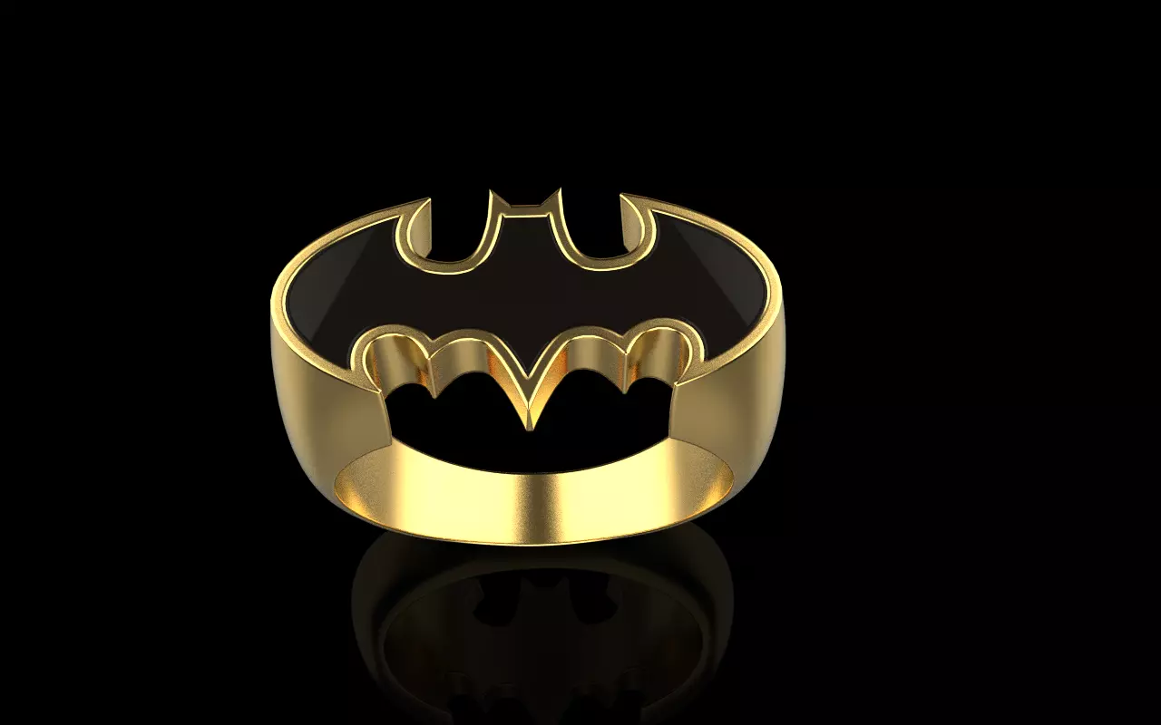 Batman ring model 873 3D print model_0