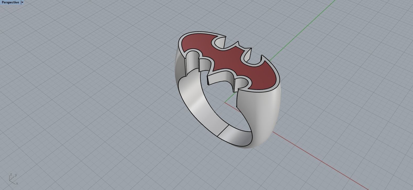 Batman ring model 873 3D print model_10