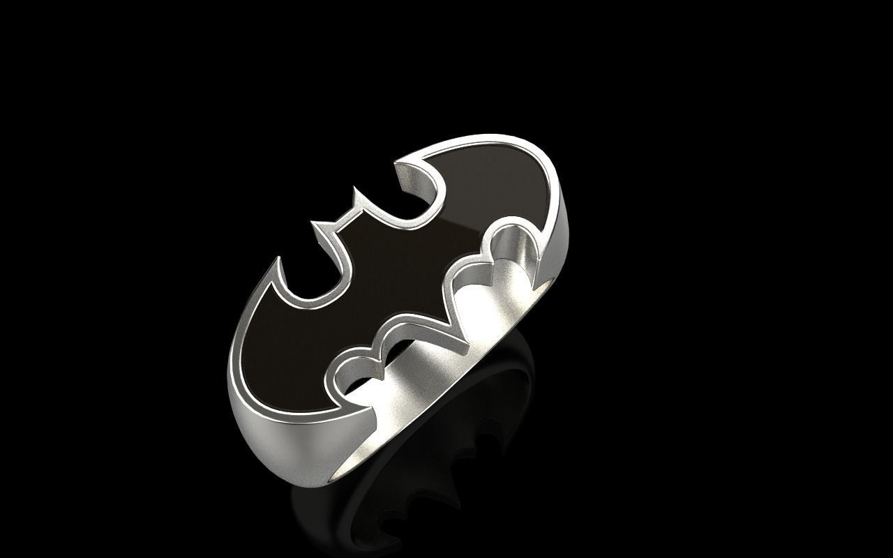 Batman ring model 873 3D print model_23