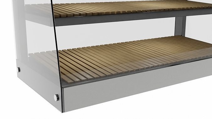Bakery Display Case 3D model 3