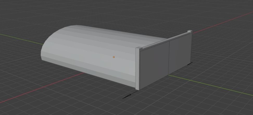 Aircraft Hanger V4 Low Poly with Animation Free low-poly 3D model_15