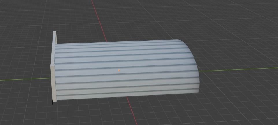Aircraft Hanger V4 Low Poly with Animation Free low-poly 3D model_9