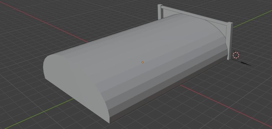 Aircraft Hanger V4 Low Poly with Animation Free low-poly 3D model_16